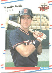 1988 Fleer Baseball Cards      006      Randy Bush